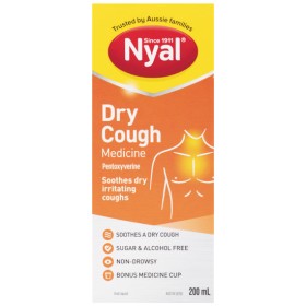Nyal-Cough-Medicine-for-Dry-Coughs-200ml on sale