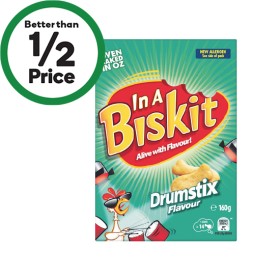 In-A-Biskit-160g on sale