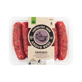 Woolworths-Premium-Butcher-Style-Sausage-Varieties-450-500g on sale