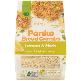 Woolworths-Lemon-Herb-Panko-Crumbs-200g on sale