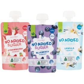Woolworths-No-Added-Sugar-Yoghurt-Pouch-110g-From-the-Fridge on sale