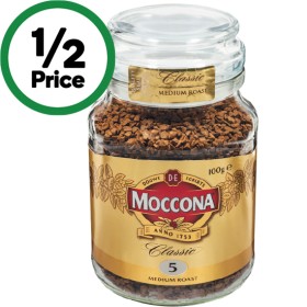 Moccona-Freeze-Dried-Instant-Coffee-100g on sale