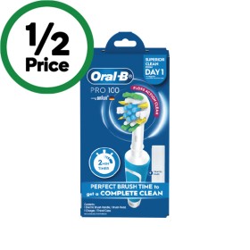 Oral-B-Pro-100-Electric-Toothbrush on sale