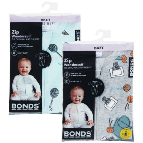 Bonds-Zippy-Wondersuit-Assorted-Pk-1 on sale