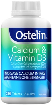 Ostelin-Calcium-Vitamin-D3-250-Tablets on sale