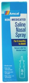 Amcal-Saline-Nasal-Spray-75ml on sale