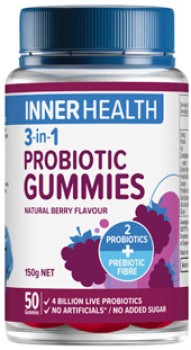 Inner-Health-Adults-3-In-1-Probiotic-Gummies-50-Pack on sale