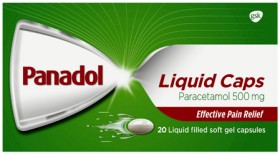 Panadol-Liquid-Caps-20-Capsules on sale