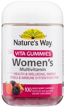 Natures-Way-Adult-Vita-Gummies-Womens-Multivitamin-100-Pastilles on sale