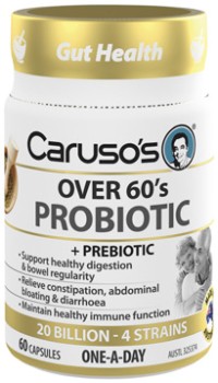 Carusos-Over-60s-Probiotic-60-Capsules on sale
