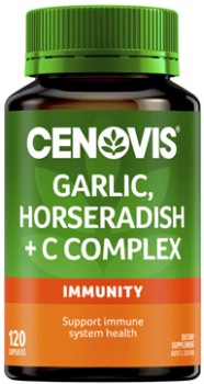 Cenovis-Garlic-Horseradish-C-Complex-120-Capsules on sale