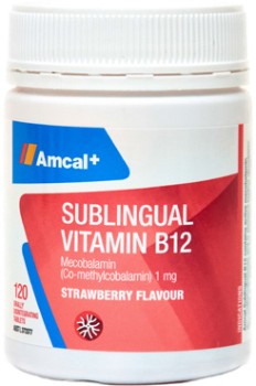 Amcal-Sublingual-Vitamin-B12-120-Tablets on sale