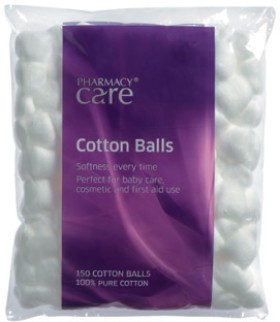 Pharmacy-Care-Cotton-Balls-150-Pack on sale