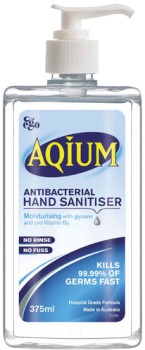 Aqium-Hand-Sanitiser-Gel-375mL on sale