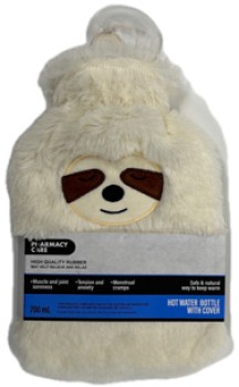 Pharmacy-Care-Hot-Water-Bottle-with-Cover-700mL-Sloth on sale
