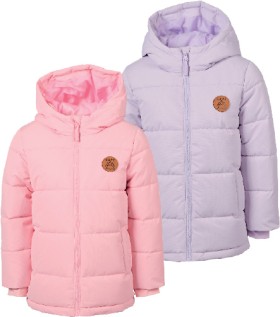 Cape-Kids-Insulated-Recycled-Puffer-Jacket-PinkPurple on sale