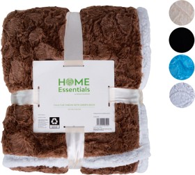 Home-Essentials-Faux-Fur-Throw-with-Sherpa-Back on sale