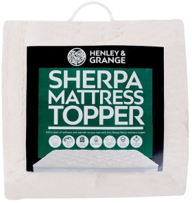 Henley-Grange-Sherpa-King-Mattress-Topper on sale