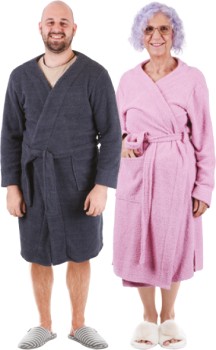 NEW-Dressing-Gown-Ladies-Mens on sale