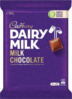 Cadbury-Dairy-Milk-Block-Chocolate-2-Assorted-360g on sale