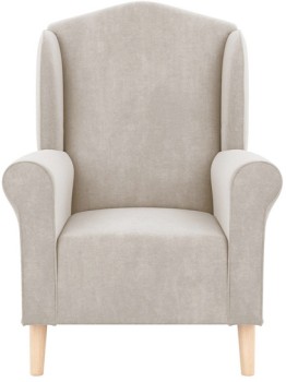 Maggie-Plush-Armchair-with-Oak-Legs on sale