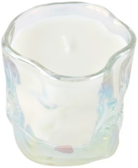 Clear-Iridescent-Fragrant-Candle on sale