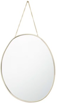 Hanging-Mirror-Gold-Look on sale