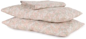 250-Thread-Count-Floral-Cotton-Sheet-Set-King-Bed on sale