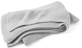 Chunky-Knit-Throw-Grey on sale