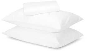 500-Thread-Count-Australian-Grown-Cotton-Sheet-Set-Queen-Bed-White on sale