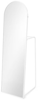 Standing-Mirror-with-Storage-White on sale