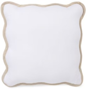 43cm-Wave-Cushion-White on sale