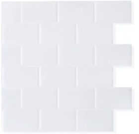 5-Pack-Self-Adhesive-3D-Tiles-Subway-White on sale