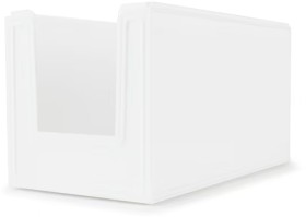 15L-Modular-Open-Front-Stackable-Bin-White on sale