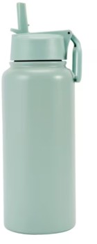 NEW-960ml-Green-Double-Wall-Insulated-Cylinder-Drink-Bottle on sale