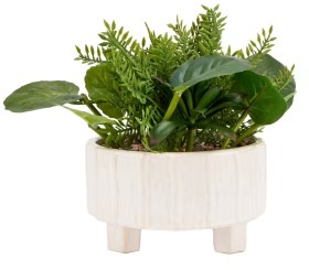 NEW-Artificial-Mixed-Foliage-in-Pot on sale