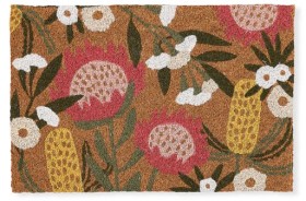 Native-Floral-Doormat on sale