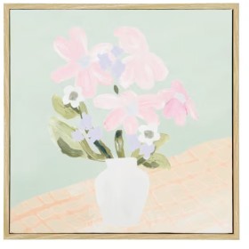 Flower-in-Vase-Framed-Canvas on sale