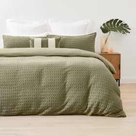 Harley-Cotton-Quilt-Cover-Set-Double-Bed-Fern on sale