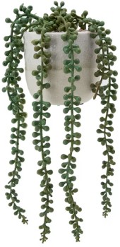 Artificial-String-of-Pearls-Plant-in-Pot on sale