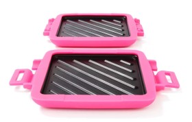 NEW-Microwave-Toastie-Maker-Pink on sale