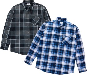Allgood-Mens-Long-Sleeve-Flannelette-Shirt on sale