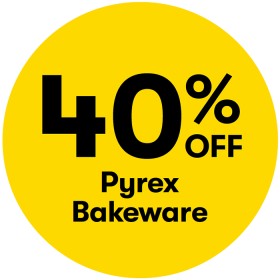 40-off-Pyrex-Bakeware on sale