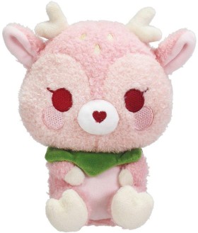 Plushgoals-Dearie-the-Strawberry-Deer-Mini-Plush-Character-15cm on sale