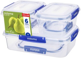 Sistema-6-Pack-Klip-It-Plus-Multi-Storage-Containers on sale