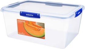 Sistema-Klip-It-Plus-Rectangle-Container-10-Litre on sale