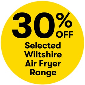 30-off-Selected-Wiltshire-Air-Fryer-Range on sale