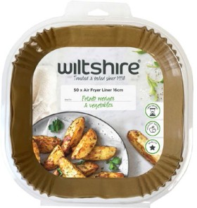 Wiltshire-50-Pack-Air-Fryer-Papers-16cm-Square on sale