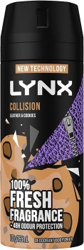 Lynx-Collision-Leather-Cookies-Deodorant-Bodyspray-165ml on sale