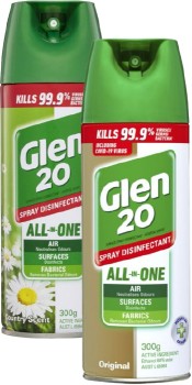 Glen-20-Disinfectant-Spray-300g on sale